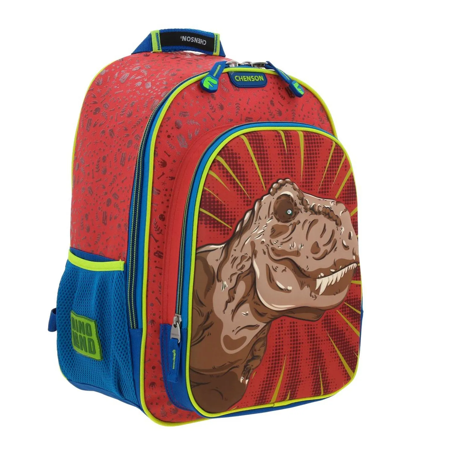 Mochila Roja De Dinosaurio Con Porta Tablet Para Nio Chenson Dicor