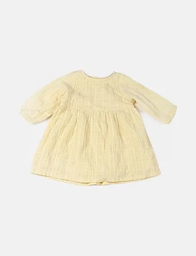 Name it Vestido amarillo textura