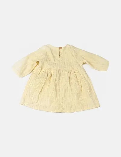 Name it Vestido amarillo textura
