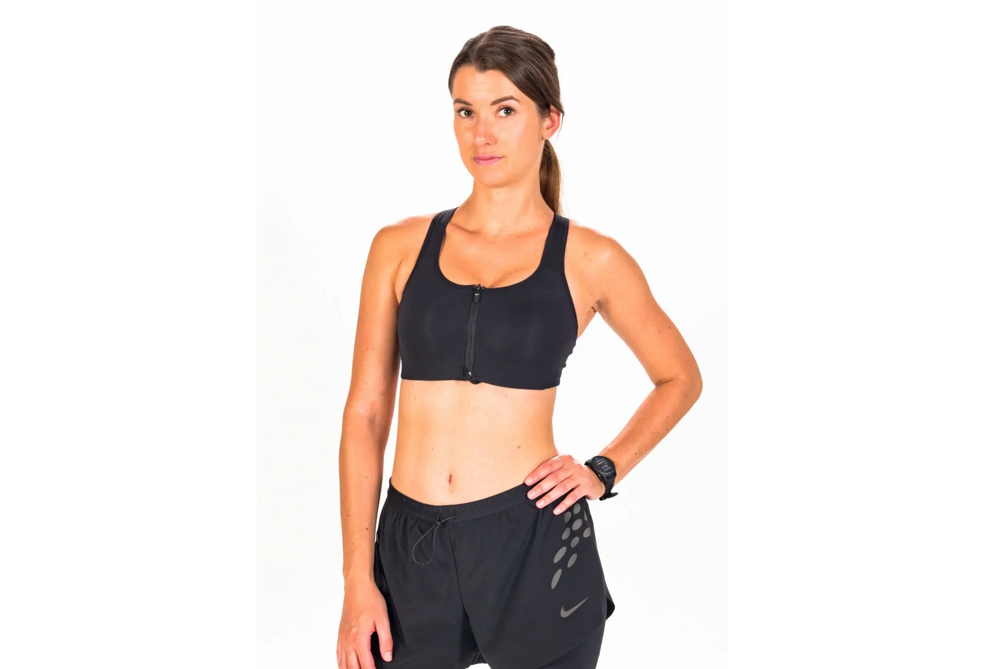 Nike sujetador deportivo Shape Zip