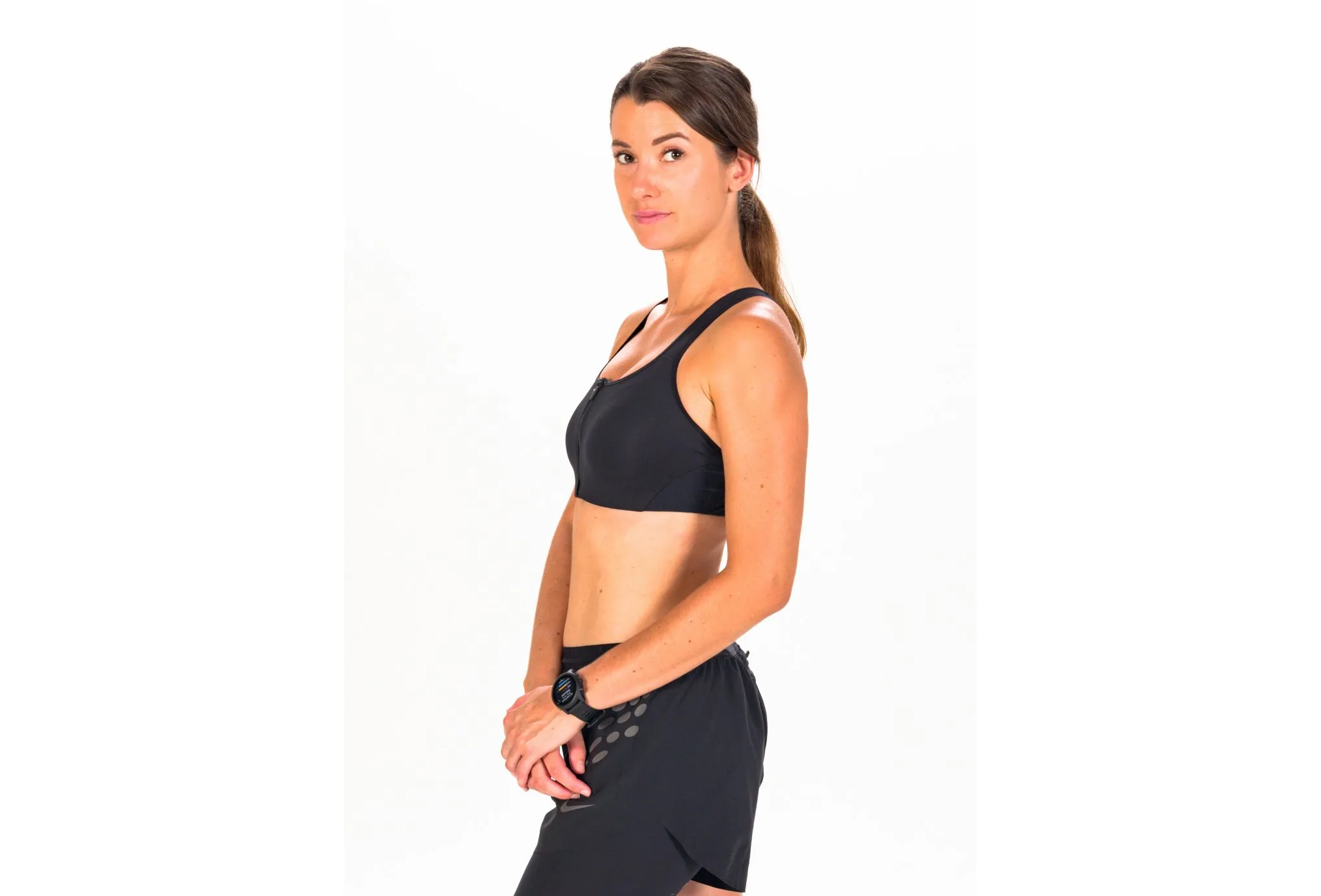 Nike sujetador deportivo Shape Zip
