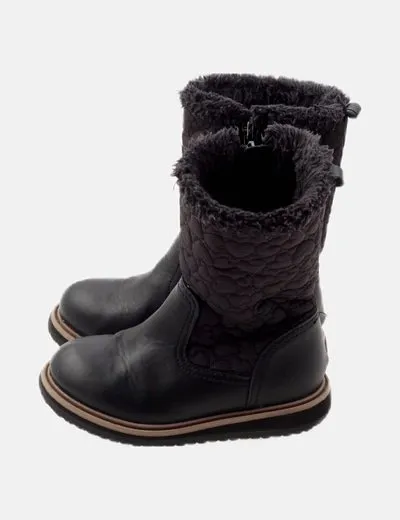NoName Bota negra textura