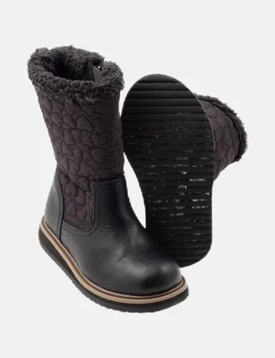 NoName Bota negra textura