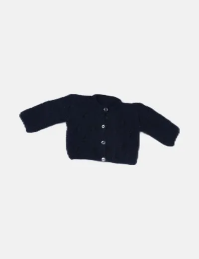 NoName Chaqueta lana azul marino