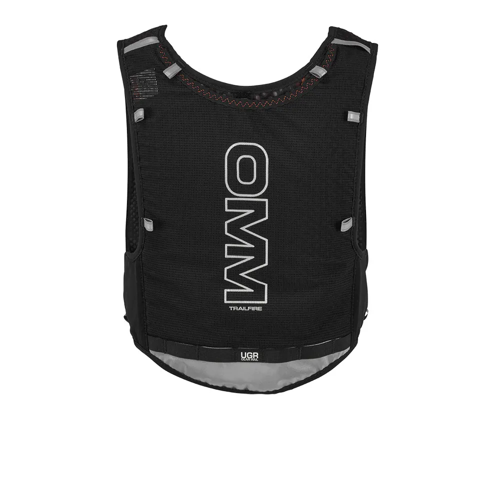OMM TRAILFIRE MOCHILA DE RUNNING CON 2 BOTELLAS FLEXI FLASK DE 350 ML (GRANDE)  SS24