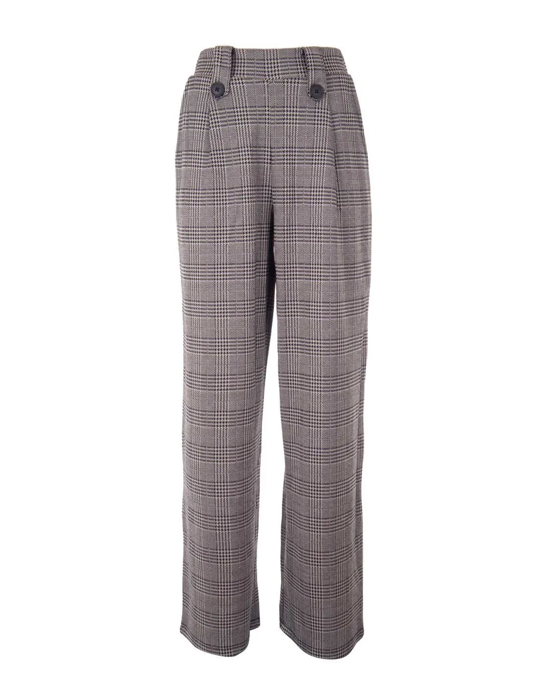 ONLY  PANTALóN GRIS ONLSANIA JAQUARD 15301395 MUJER