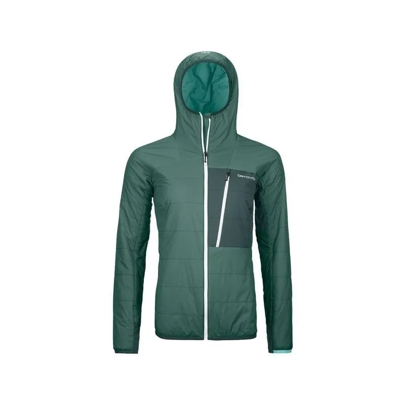 Ortovox CHAQUETA PIZ DUAN DE LANA SUIZA W (gris ártico)