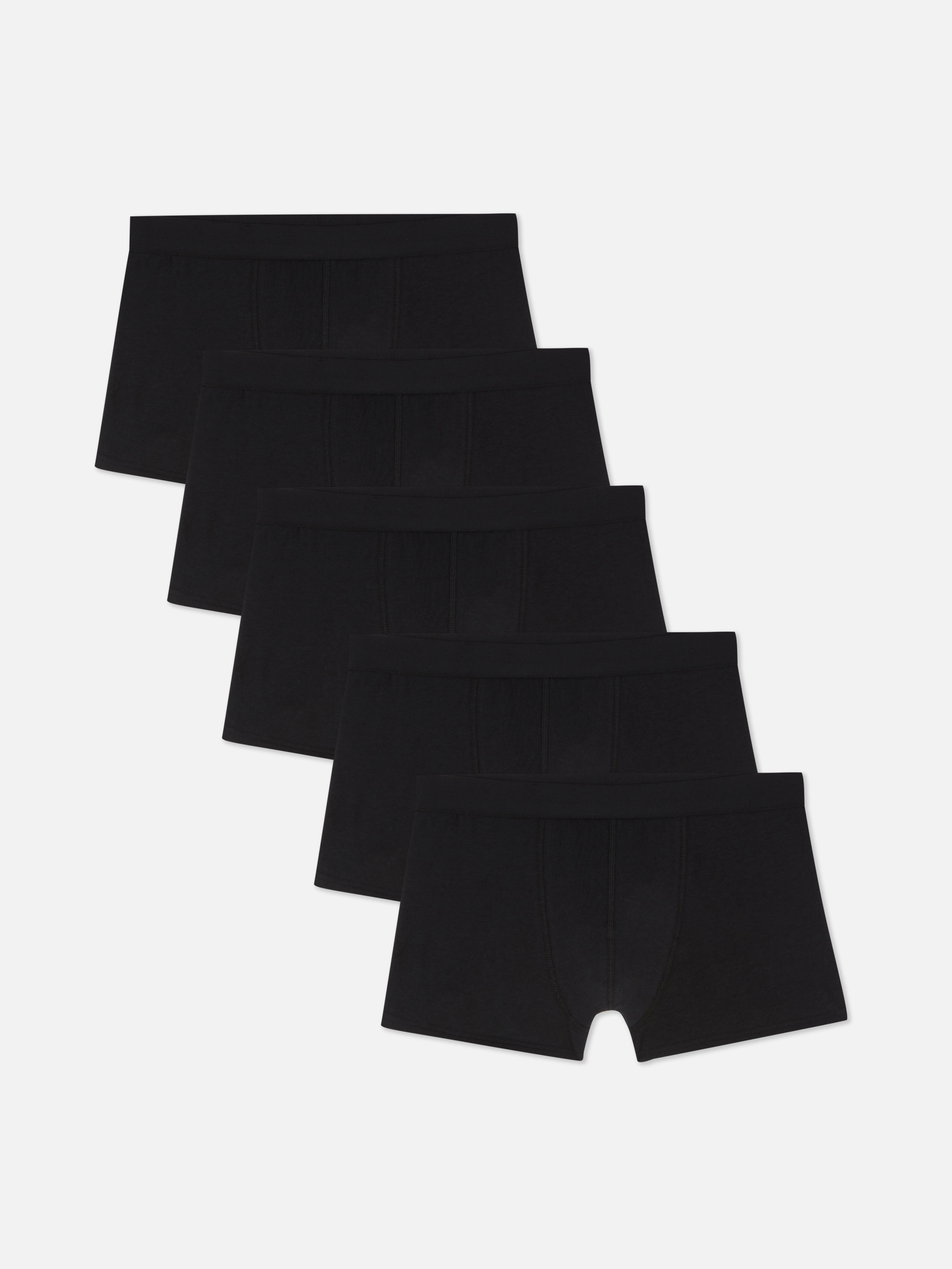 Pack de 5 braguitas de talle bajo en mezcla de modal