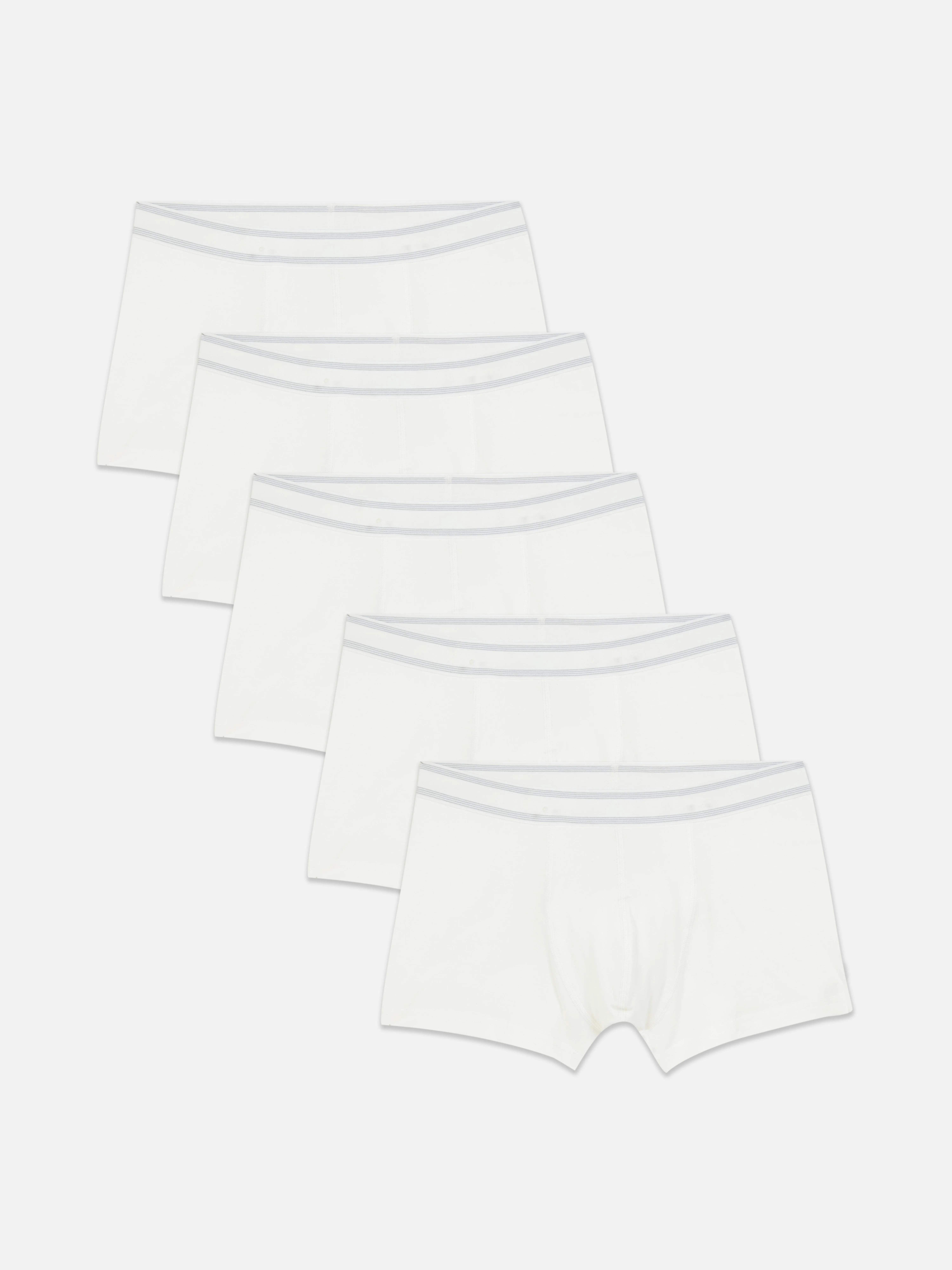 Pack de 5 braguitas de talle bajo tipo bóxer