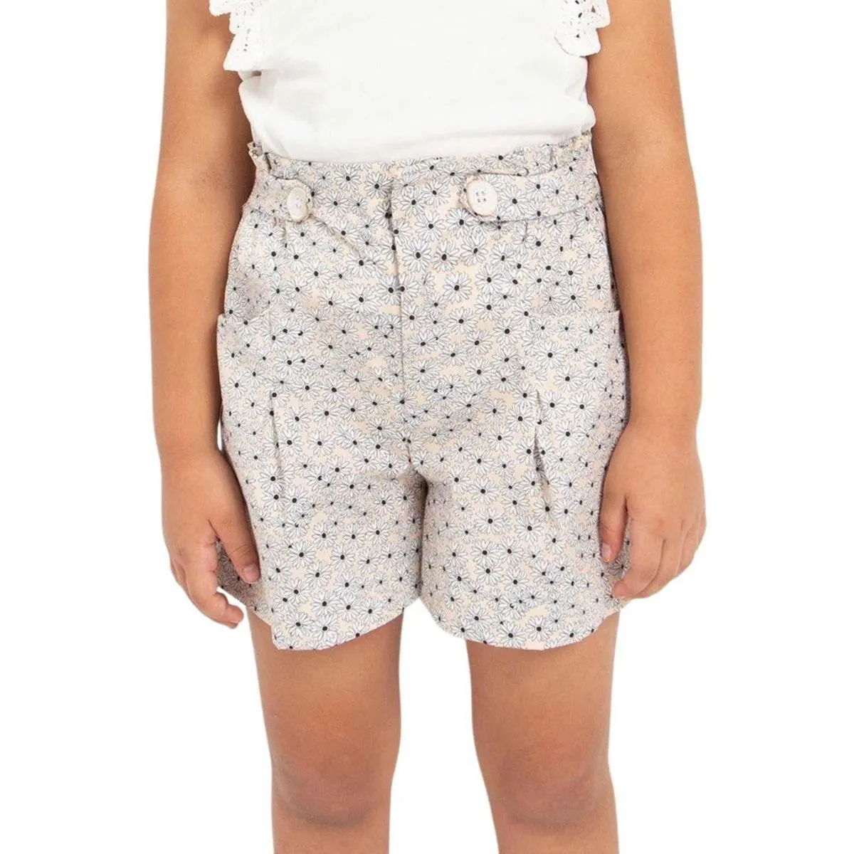 Pantalon corto estampado
