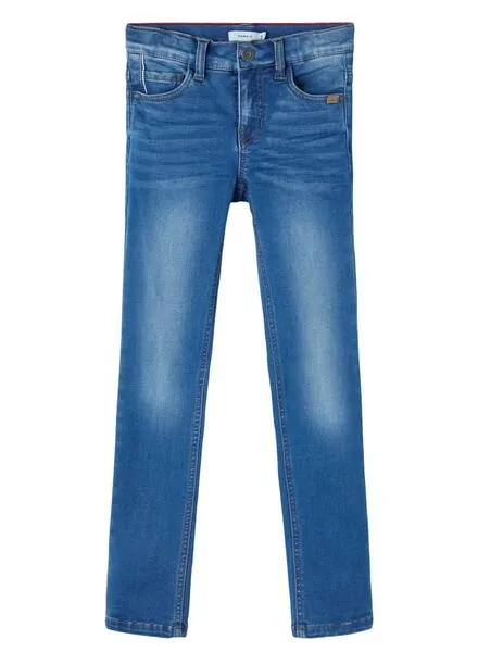 Pantalon Vaquero Name It Theo Azul para Niño