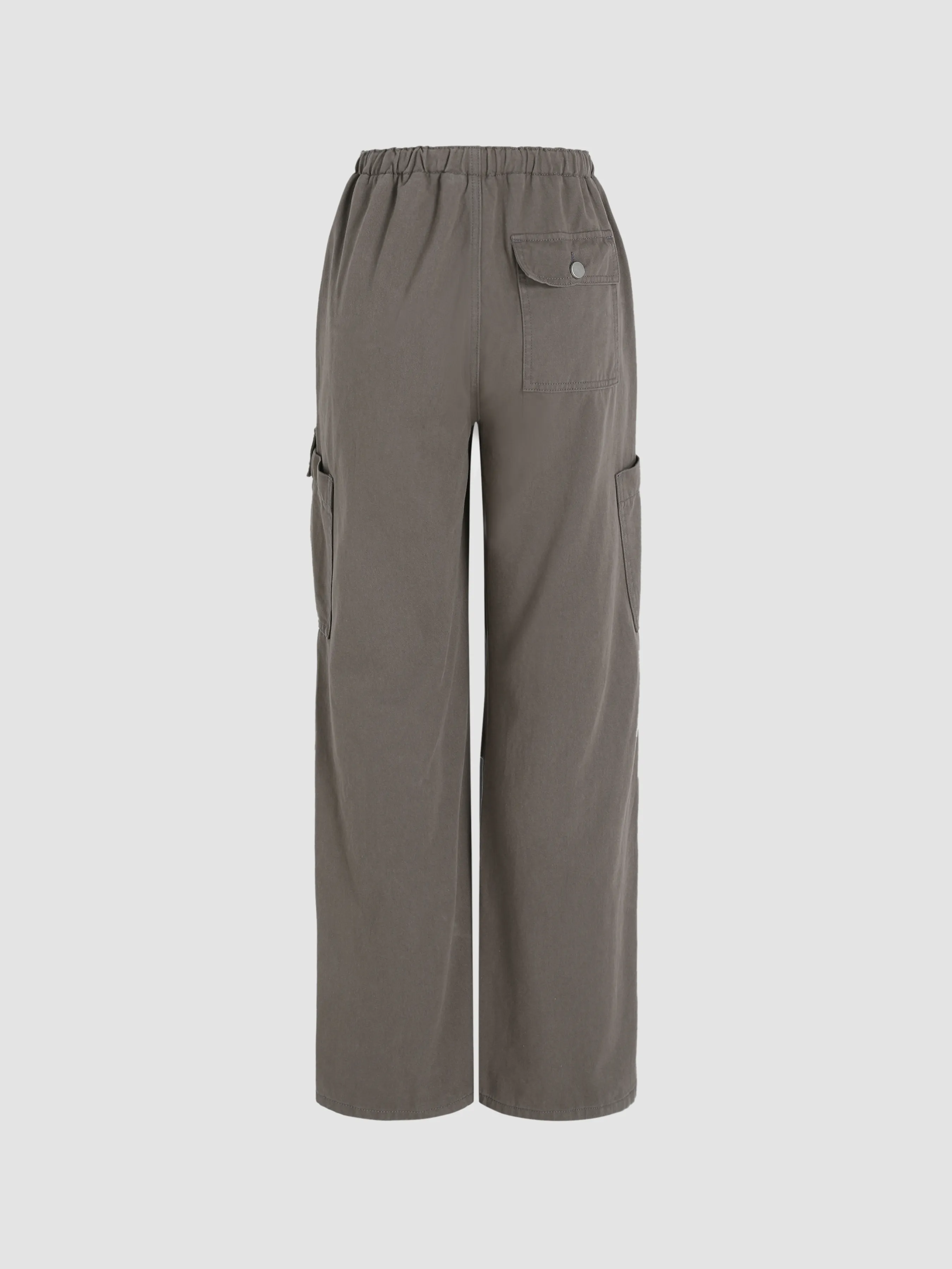  Pantalones Cargo de Denim con Cordón