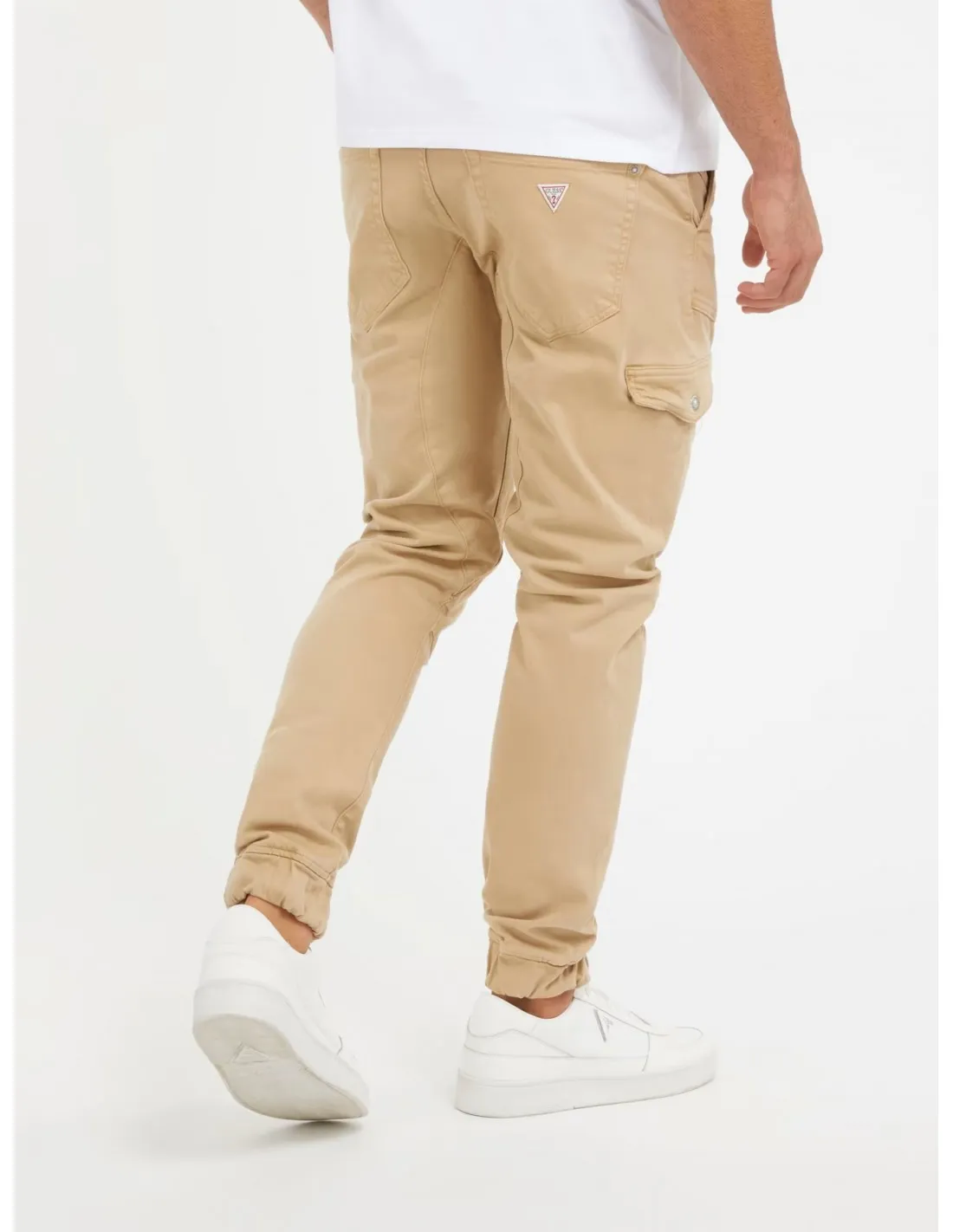 Pantalón cargo de talle bajo Guess