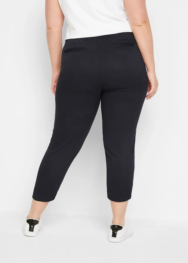 Pantalón con cinturilla elástica Negro