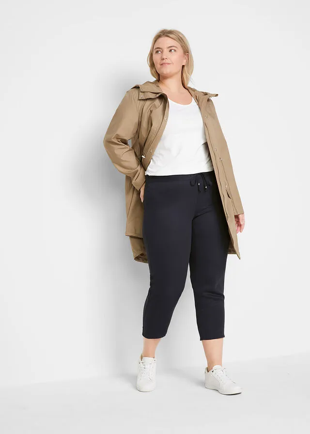 Pantalón con cinturilla elástica Negro