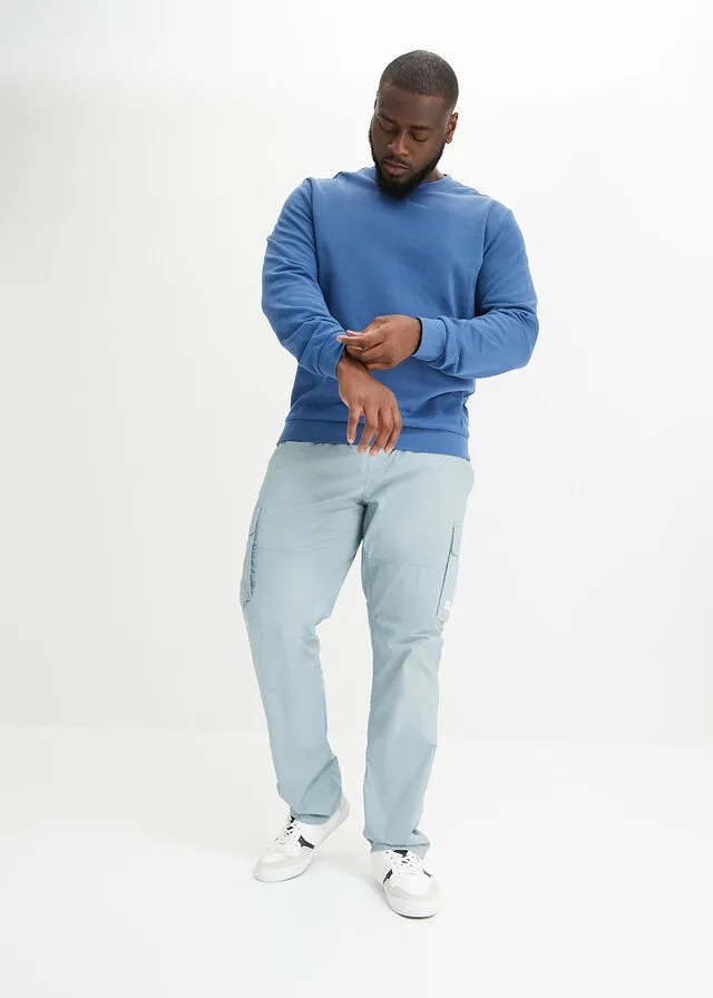 Pantalón con cinturilla elástica plomo