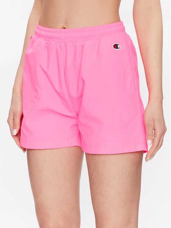 Pantalón corto CHAMPION Short mujer cintura elástica racer Ref. 116089 CHA PF005 Rosa fluor