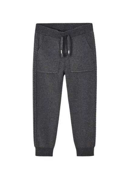 Pantalón Jogger Mayoral Tricot Gris para Niña