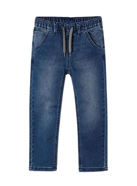 Pantalón Mayoral Soft Denim Jogger Medio Para Niño