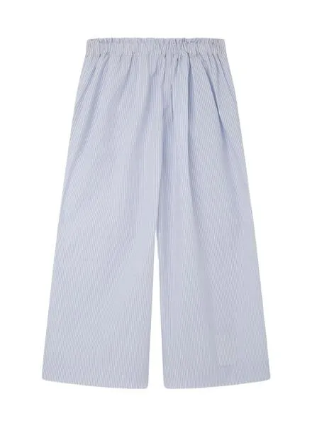 Pantalón Pepe Jeans Ancho Ollie Rayas Para Niña