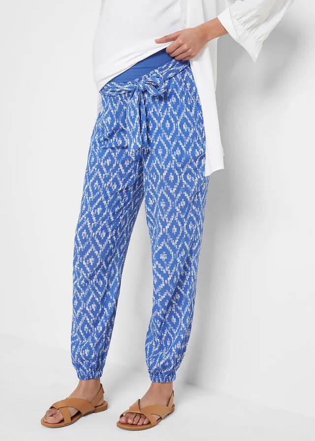Pantalon premama blanco outlet