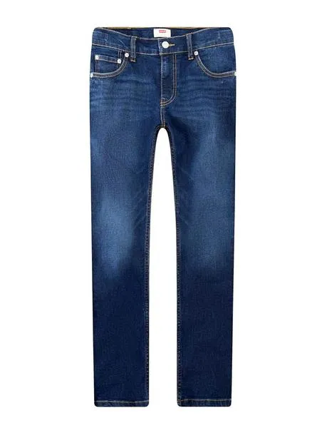 pantalón vaquero levis 510 skinny azul para niño