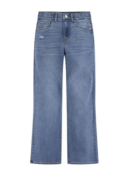 Pantalón Vaquero Levis Wide Azul Para Niña