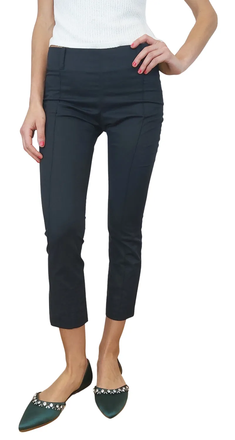 PAULA CAHEN D'ANVERS Pantalón Capri Choe Negro