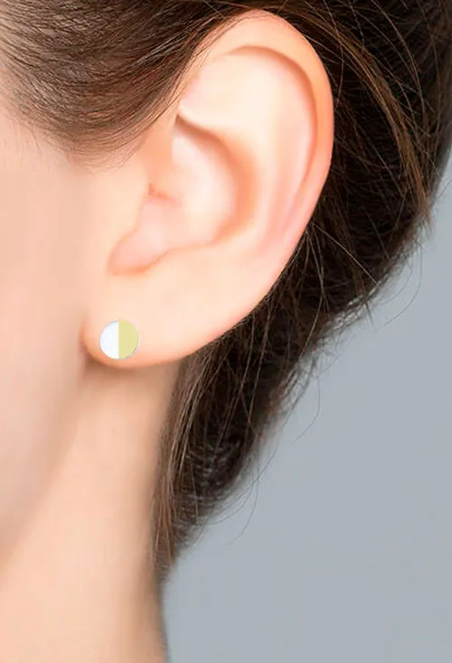 Pendientes oro 18K y nácar 030_2731