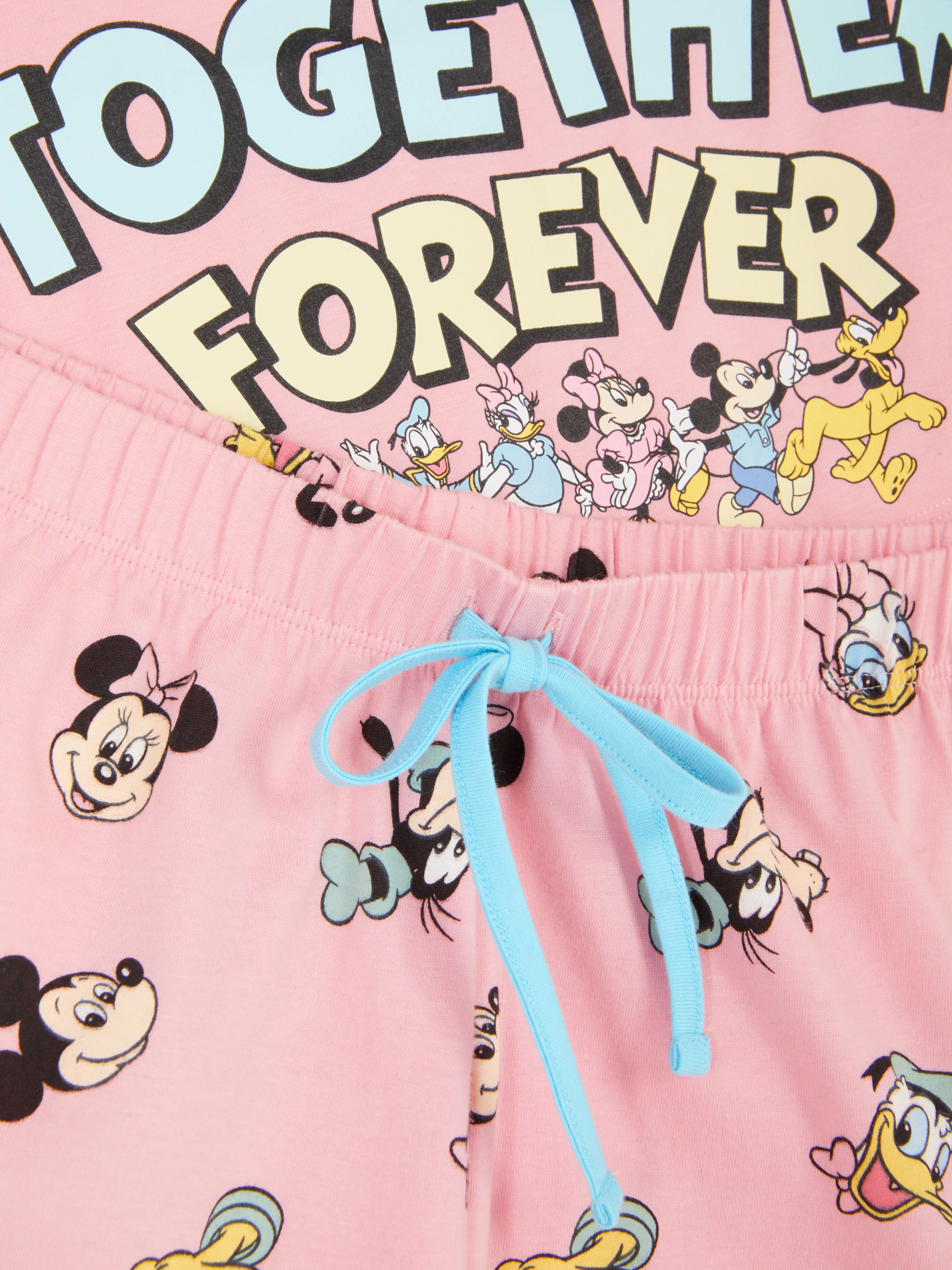 Pijama con camiseta corta de tirantes de Disney