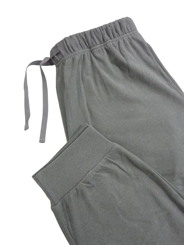 Pijama Pettrus Man Polar en gris con bolsillo en el pecho