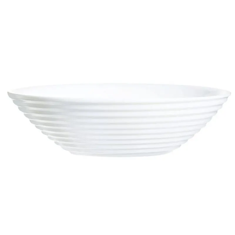 Plato para sopa de vidrio opal 20cm Harena
