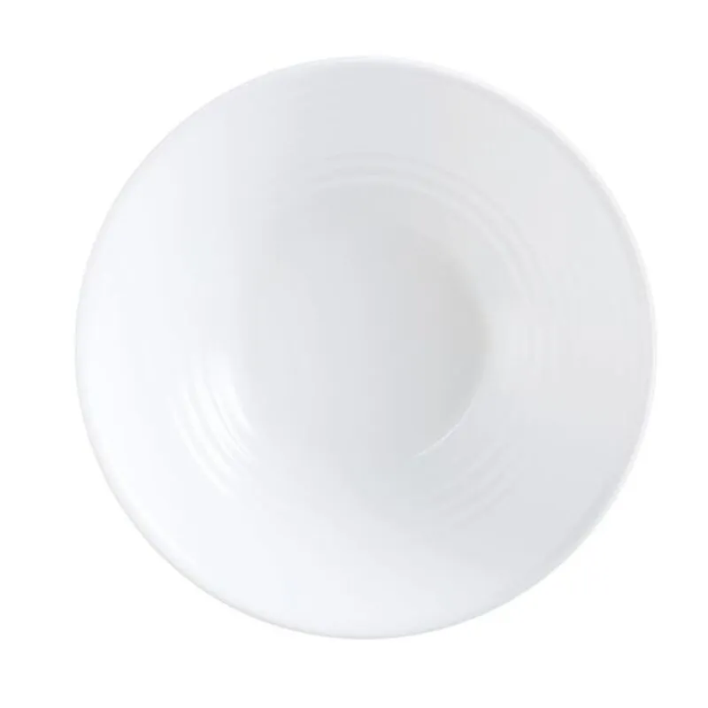 Plato para sopa de vidrio opal 20cm Harena