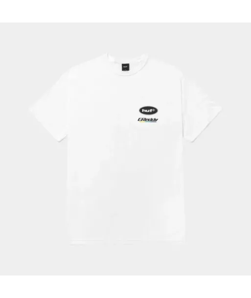 Polera HUF x GReddy Blanca