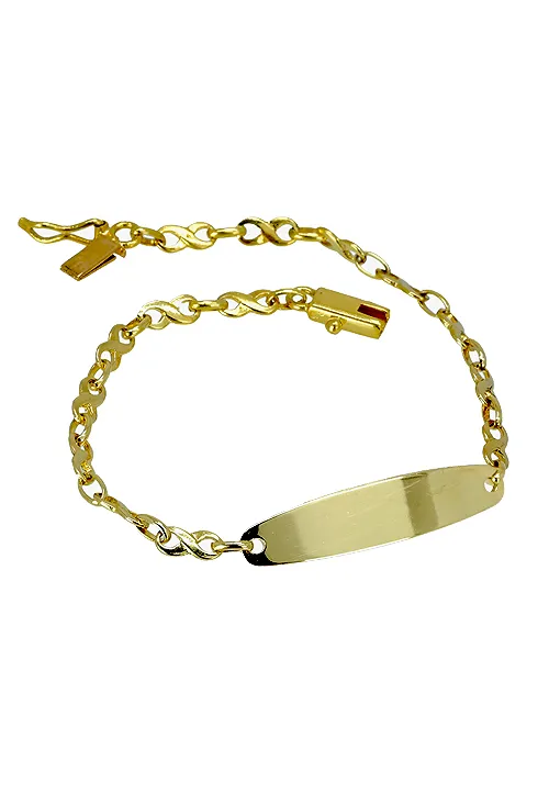 Pulsera oro para niño o niña esclava 003_P22248