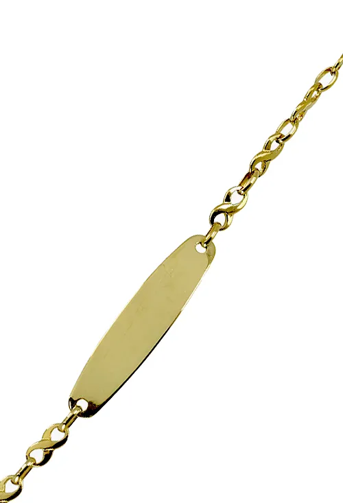 Pulsera oro para niño o niña esclava 003_P22248