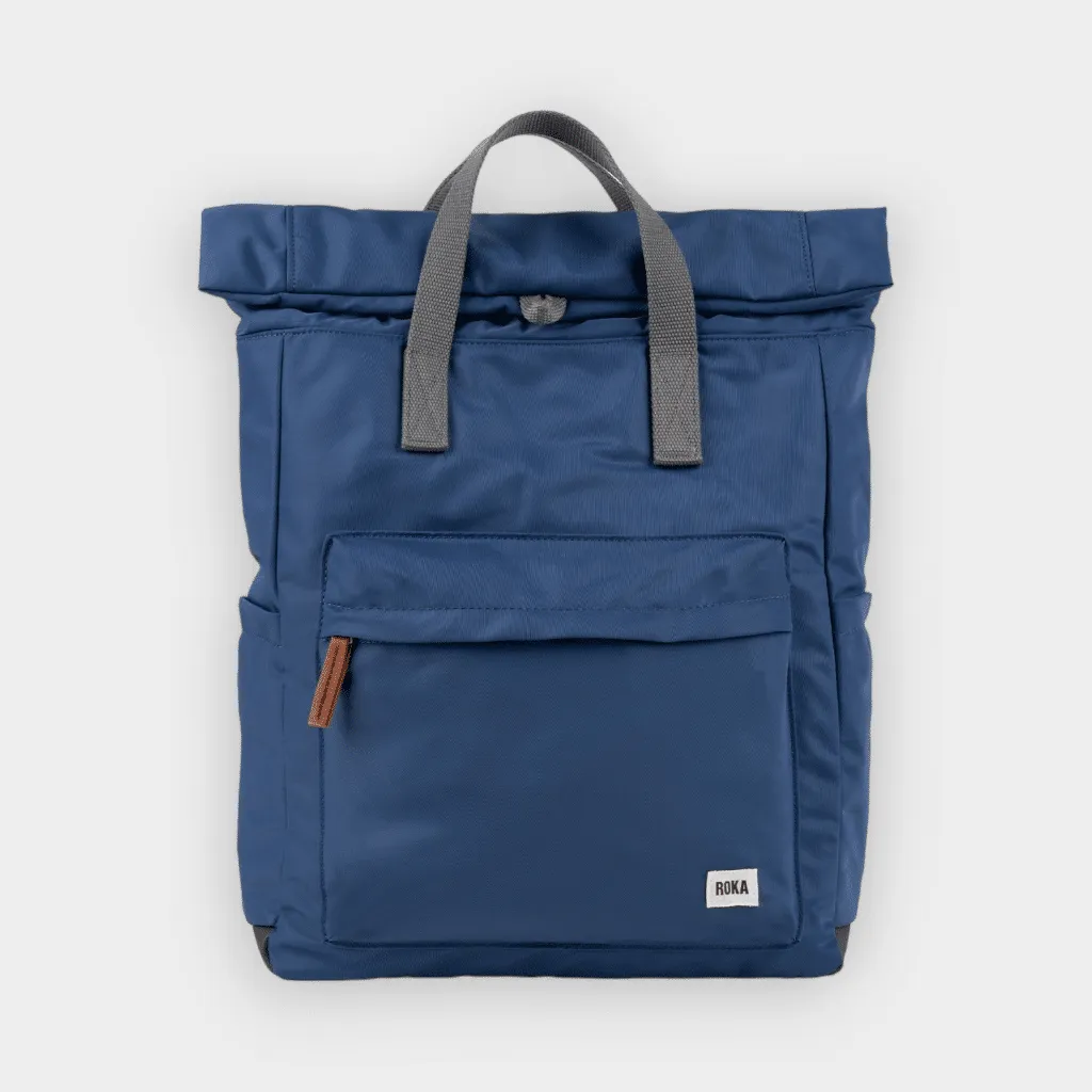 Roka – Mochila Canfield B burnt blue recycled nylon medium
