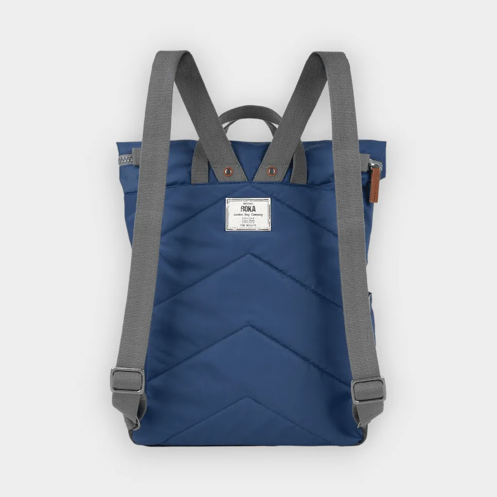 Roka – Mochila Canfield B burnt blue recycled nylon medium