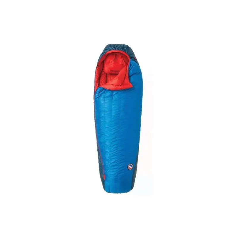 Saco de dormir Big agnes Anvil Horn 15 largo (azul/rojo)