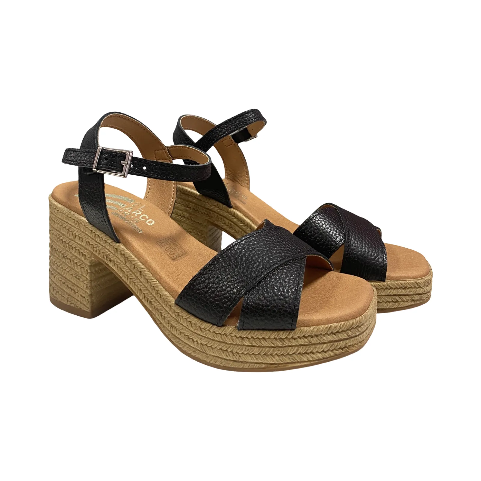SANDALIA MUJER CAI 5466 NEGRO