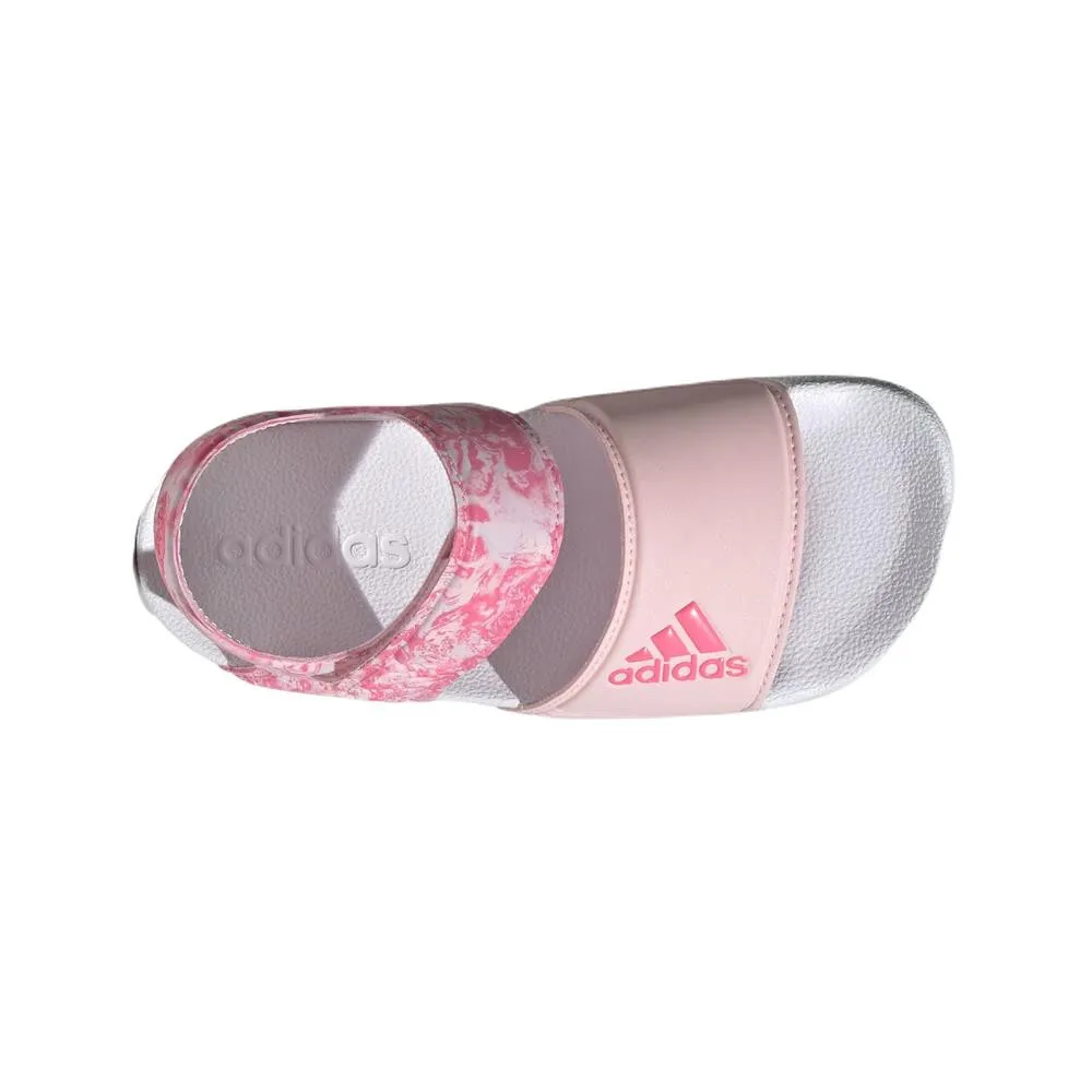 SANDALIAS ADIDAS ADILETTE SANDAL K FUCSIA ROSA CLARO ROSA FUSION SANDALS ID2624