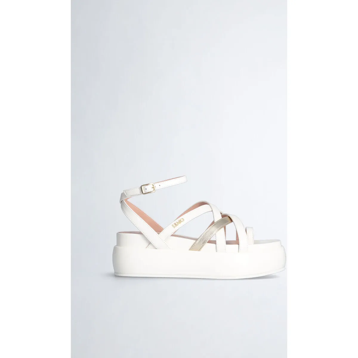 Sandalias de piel con plataforma