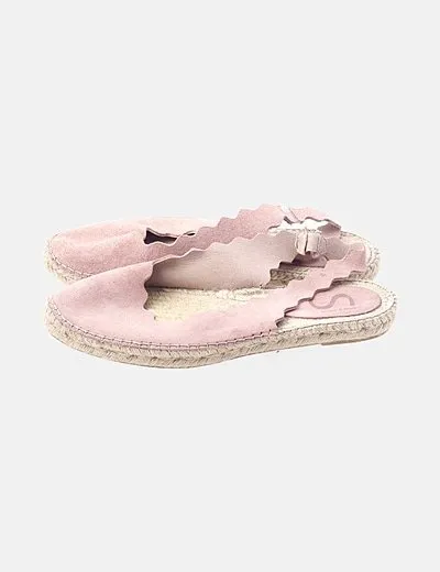 SHEIN Alpargata rosa textura