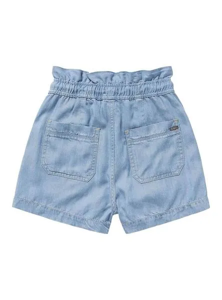 short pepe jeans maci denim para niña