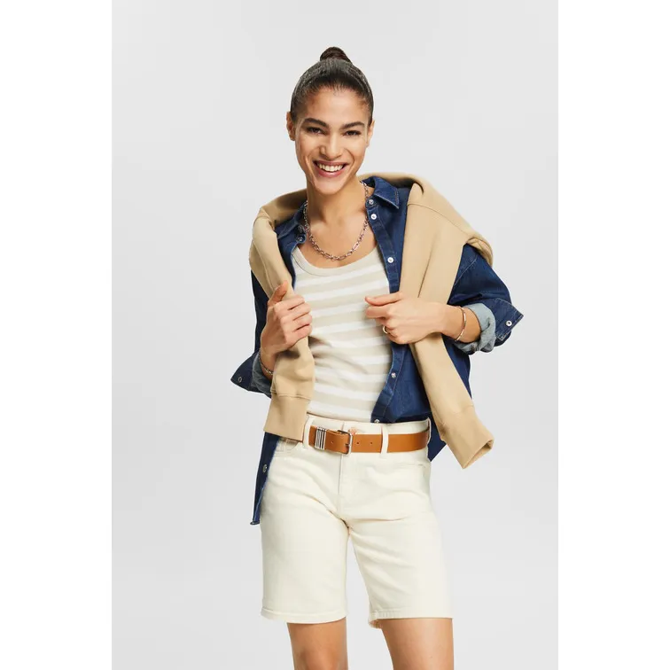SHORT VAQUERO CLÁSICO RETRO DE TIRO MEDIO MUJER ESPRIT