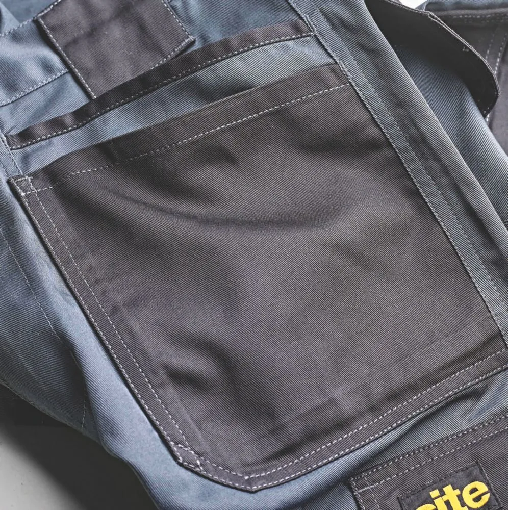 Site Harrier, pantalón de trabajo, gris/negro (cintura 34