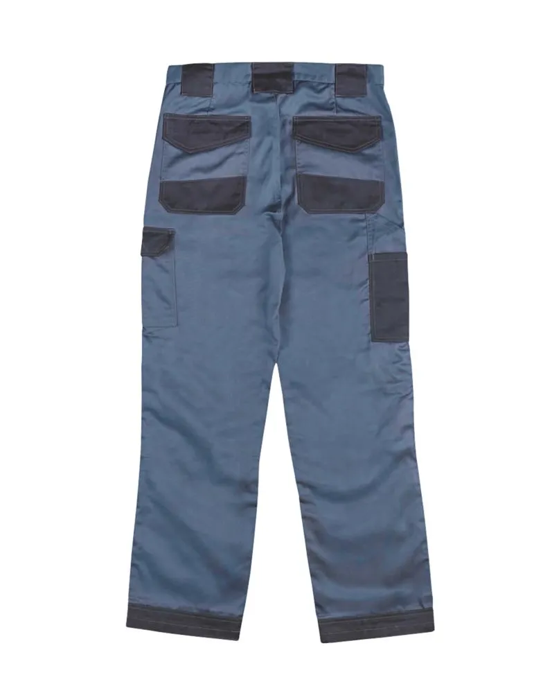 Site Harrier, pantalón de trabajo, gris/negro (cintura 34