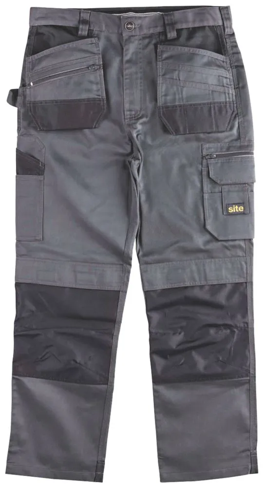 Site Jackal, pantalón de trabajo, gris/negro (cintura 30