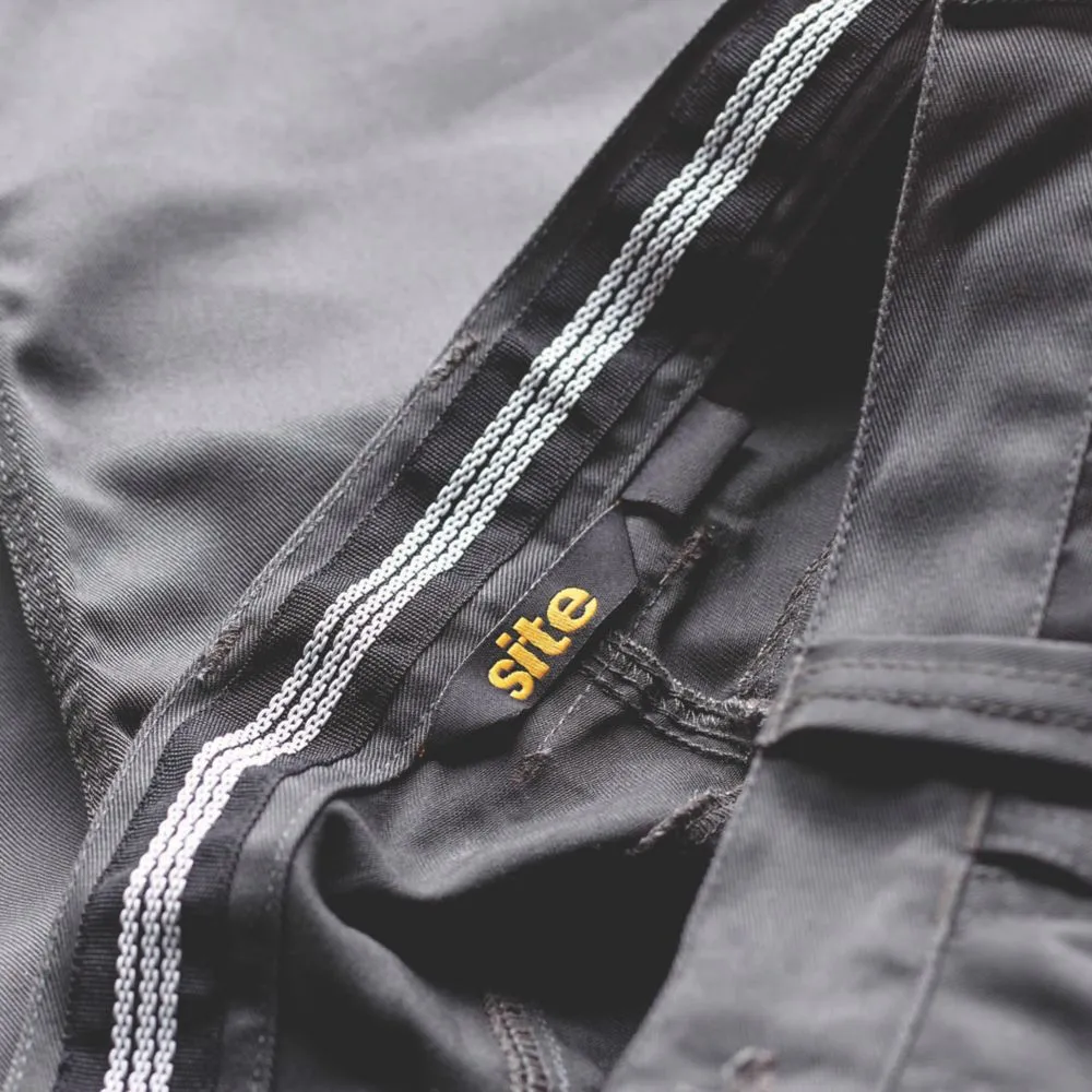 Site Jackal, pantalón de trabajo, gris/negro (cintura 30