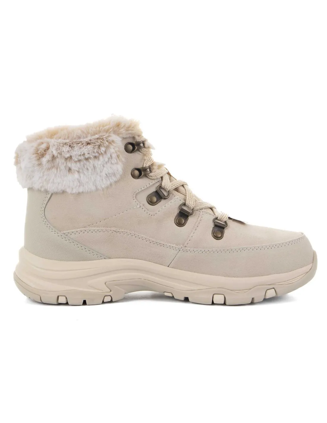 SKECHERS  BOTAS NATURAL TREGO SNOW WORRIES 167882 MUJER